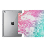 Vista Case iPad Premium Case with Abstract Oil Painting Design uses Soft silicone on all sides to protect the body from strong impact.