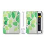 Vista Case iPad Premium Case with Leaves Design perfect fit for easy and comfortable use. Durable & solid frame protecting the tablet from drop and bump.