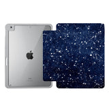 Vista Case iPad Premium Case with Galaxy Universe Design uses Soft silicone on all sides to protect the body from strong impact.