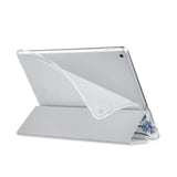 Balance iPad SeeThru Casd with Flower Design has a soft edge-to-edge liner that guards your iPad against scratches.