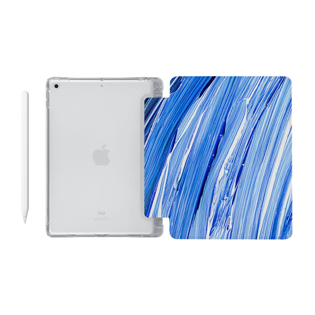 iPad SeeThru Casd with Futuristic Design Fully compatible with the Apple Pencil