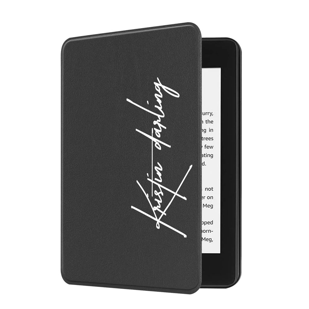 Kindle Case - Signature with Occupation 01