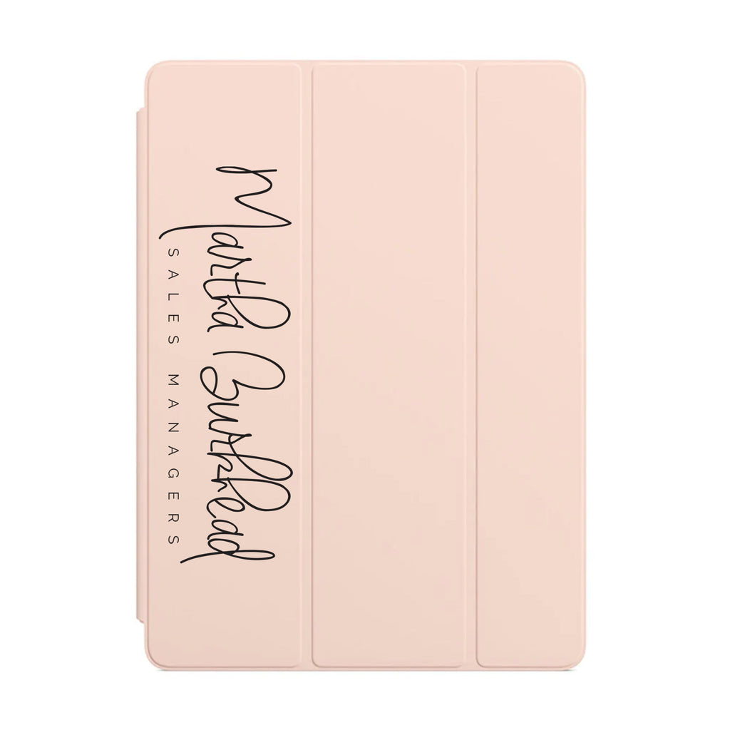 iPad Trifold Case - Signature with Occupation 37