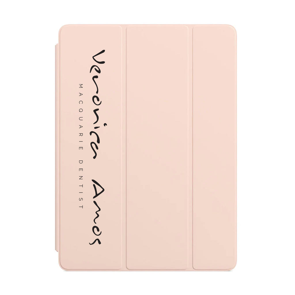 iPad Trifold Case - Signature with Occupation 8