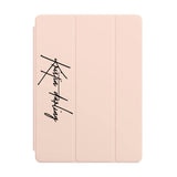 iPad Trifold Case - Signature with Occupation 1