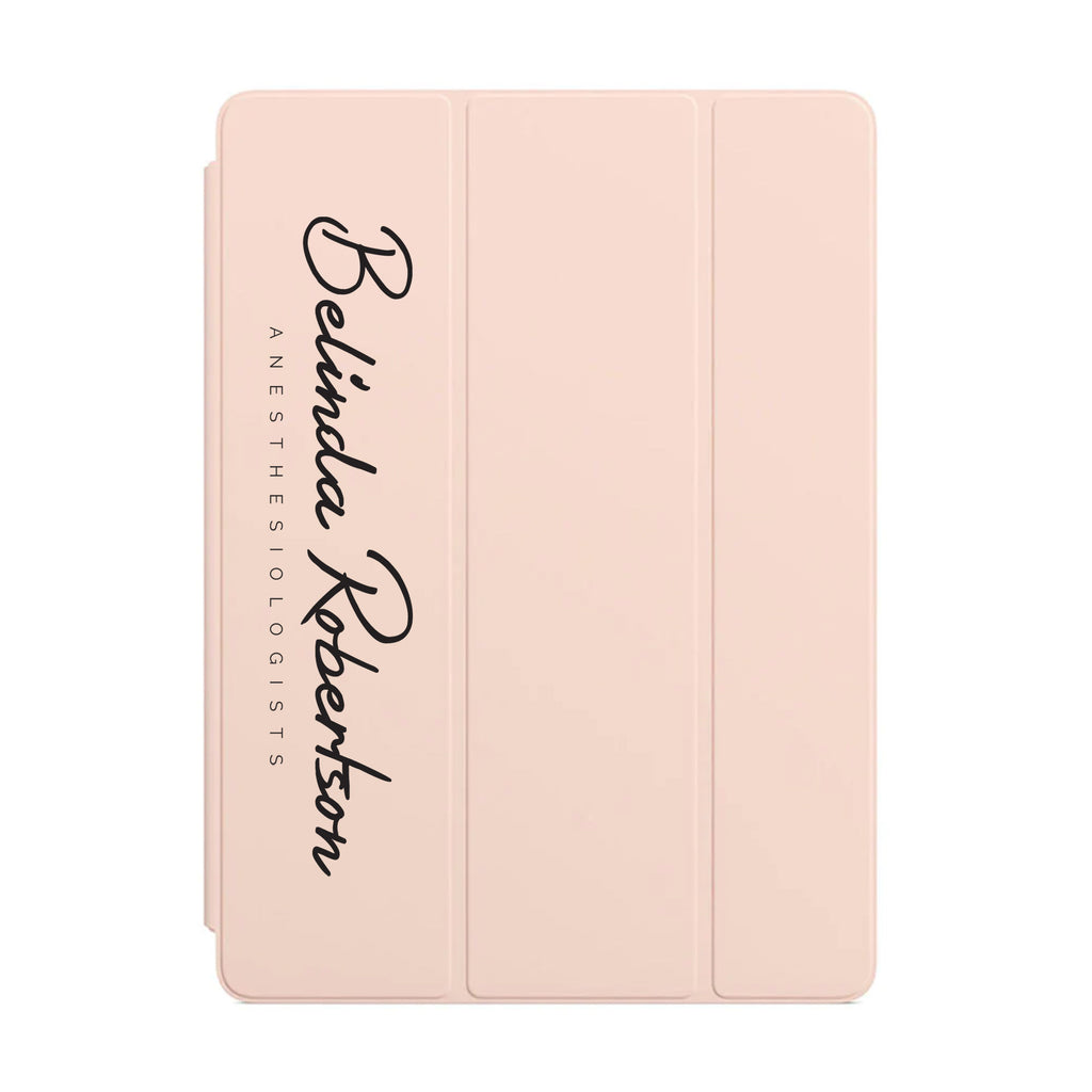 iPad Trifold Case - Signature with Occupation 32